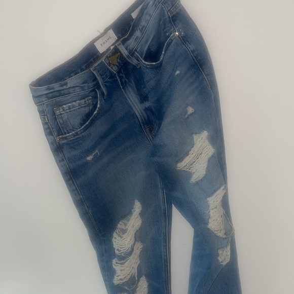 Frame Le Piper Denim Jeans Size 26 - Picture 3 of 14